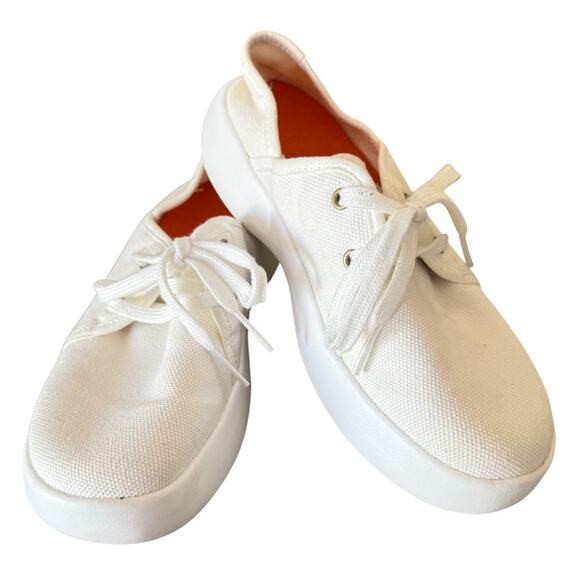 SoftScience Light Walker Womens Comfortable White Lace Up Cushioned Sneakers-7 - Picture 1 of 9